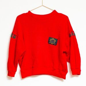 Vintage Jean Bourget Red Sweater Size 94 2T